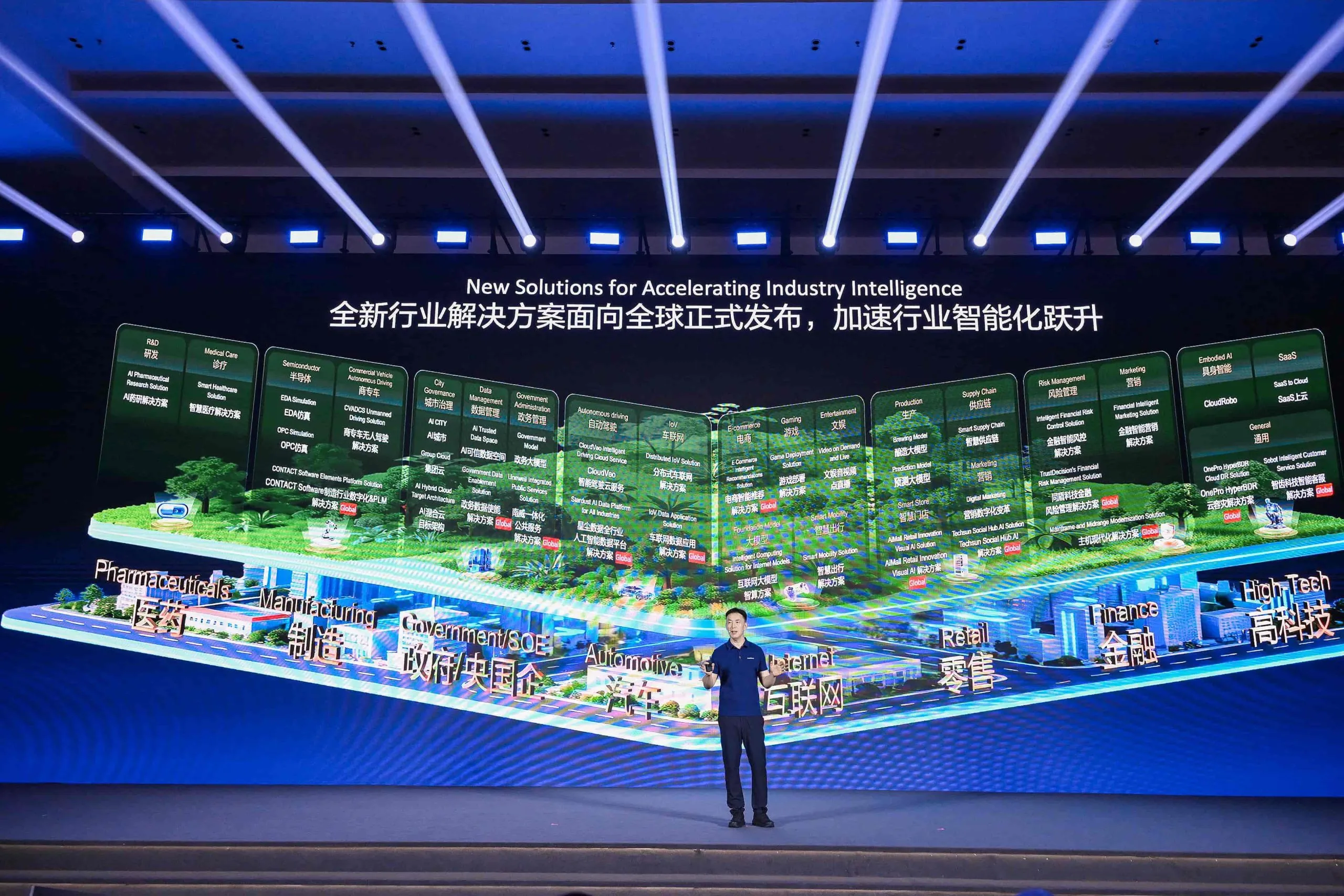 Huawei Cloudが業界固有のソリューションを発表し、エンタープライズAI変革が中心となる